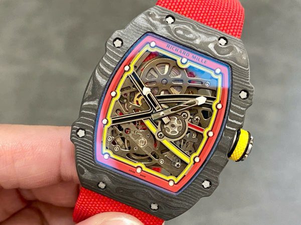 Đồng Hồ Richard Mille RM67-02 Carbon Chế Tác Siêu Mỏng Siêu Nhẹ 37 Grams 38.7×47 (2)