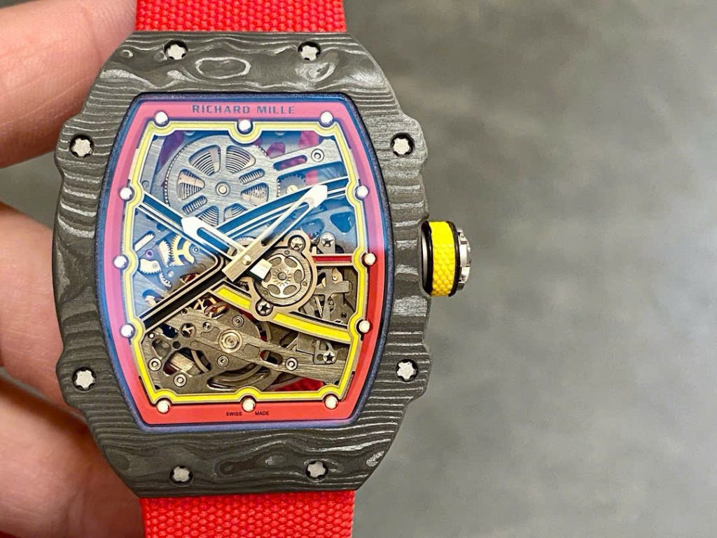 Đồng Hồ Richard Mille RM67-02 Carbon Chế Tác Siêu Mỏng Siêu Nhẹ 37 Grams 38.7×47 (2)