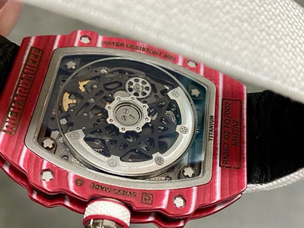 Đồng Hồ Richard Mille RM67-02 Chế Tác Vỏ Carbon Siêu Mỏng Siêu Nhẹ Trọng Lượng 37 Grams 38.7×47 (1)