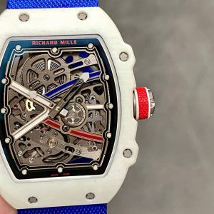 Đồng Hồ Richard Mille RM67-02 Chế Tác Vỏ Carbon Trắng Siêu Nhẹ 37 Grams 38.7×47 (1)