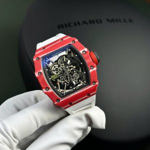 Đồng Hồ Richard Mille Replica 11 Cao Cấp RM35-02 Rafael Nadal Red Quartz TPT 44mm (2)