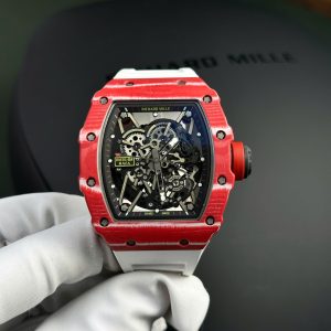 Đồng Hồ Richard Mille Replica 11 Cao Cấp RM35-02 Rafael Nadal Red Quartz TPT 44mm (2)