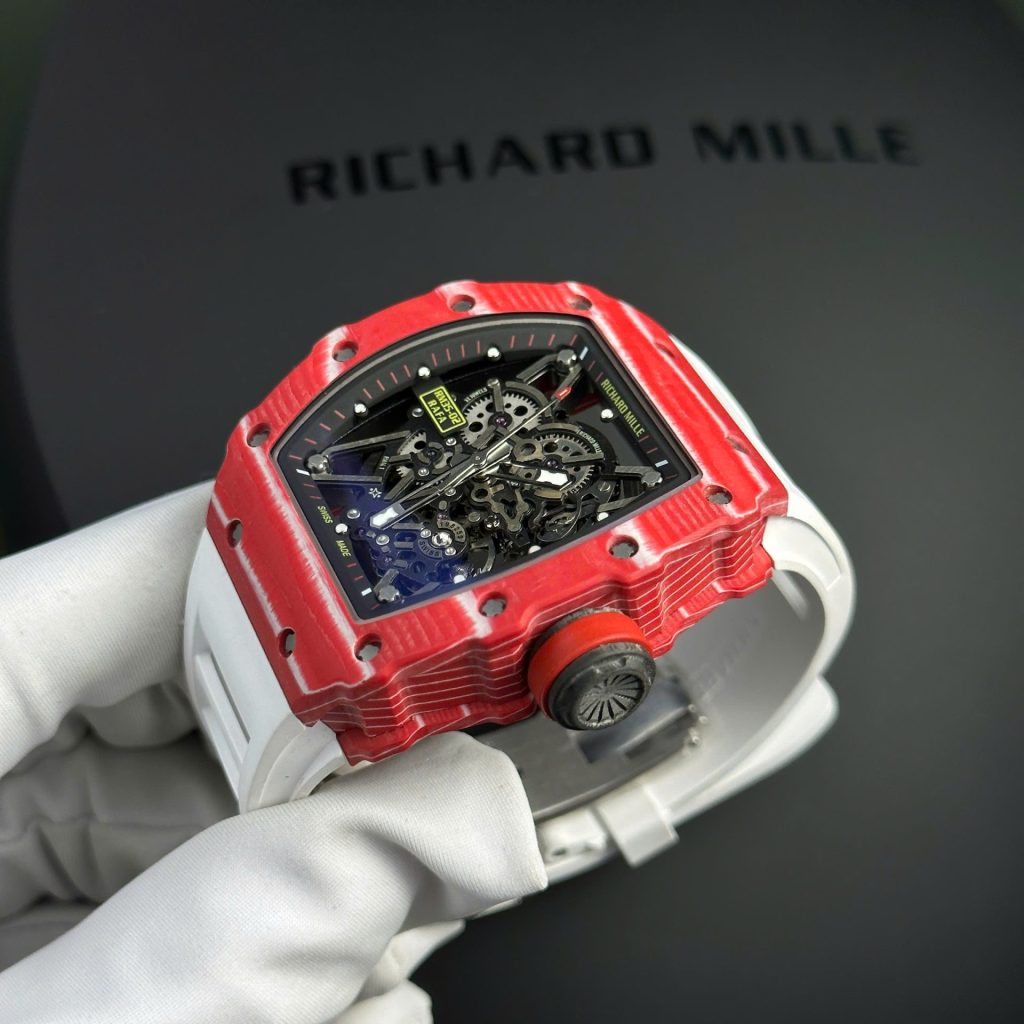 Đồng Hồ Richard Mille Replica 11 Cao Cấp RM35-02 Rafael Nadal Red Quartz TPT 44mm (2)