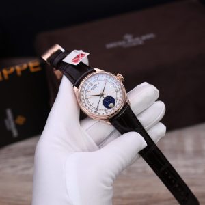 Đồng Hồ Rolex Cellini Moonphase Replica 11 Bọc Vàng Thật Nhà Máy KZ 39mm (2)