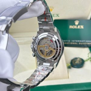 Đồng Hồ Rolex Cosmograph Daytona 126506 Mặt Xanh Băng Cọc Số Dạ Quang Nhà Máy Clean 40mm (2)