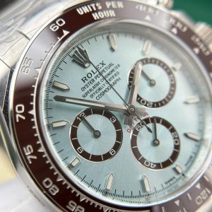 Đồng Hồ Rolex Cosmograph Daytona 126506 Mặt Xanh Băng Cọc Số Dạ Quang Nhà Máy Clean 40mm (2)