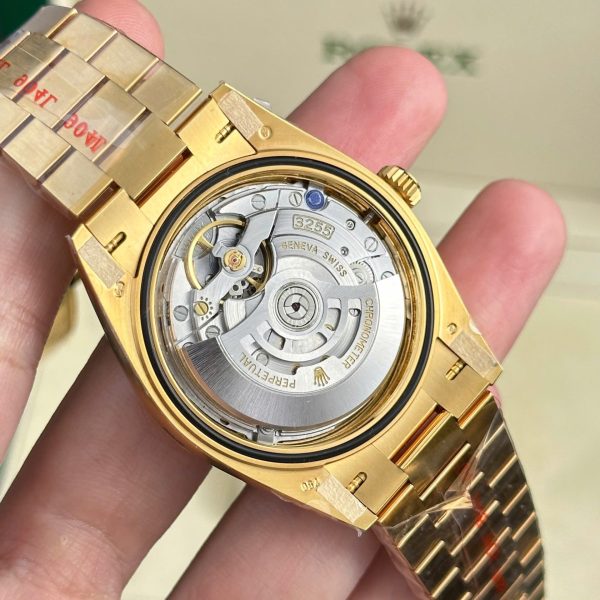 Đồng Hồ Rolex Day-Date 228238 Replica 11 Mặt Vàng Máy Caliber 3255 Thuỵ Sỹ Nhà Máy AR 40mm (2)