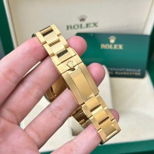 Đồng Hồ Rolex Daytona 116508 Chế Tác Bọc Vàng Thật Mặt Khảm Xà Cừ 40mm (2)