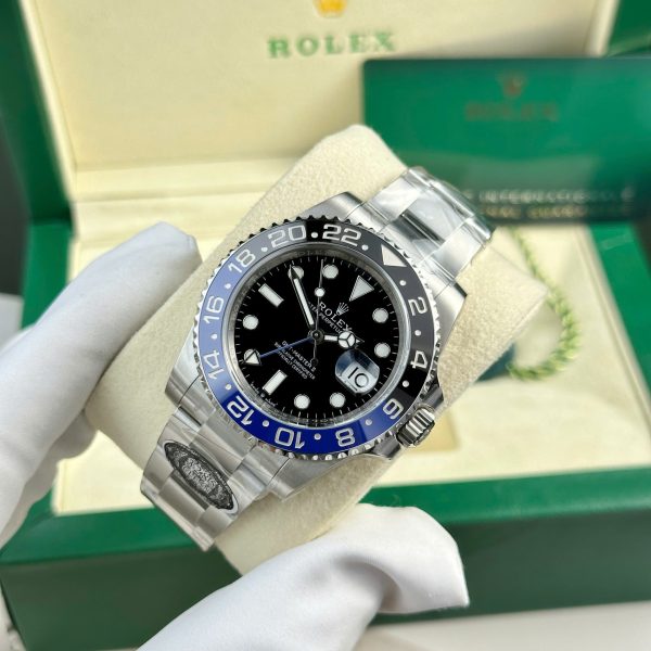 Đồng Hồ Rolex GMT-Master II 126710BLNR Batman Replica 11 Nhà Máy Clean 40mm (2)