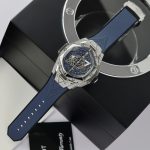 Đồng Hồ Hublot Big Bang Sang Bleu II Fake Cao Cấp Màu Đen Đính Đá Nhà Máy HB 44mm (2)