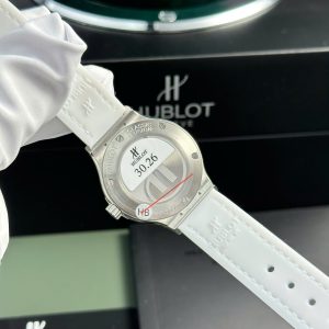 Đồng Hồ Hublot Classic Fusion Rep 11 Cao Cấp Nữ Màu Trắng Nhà Máy HB 33mm (2)