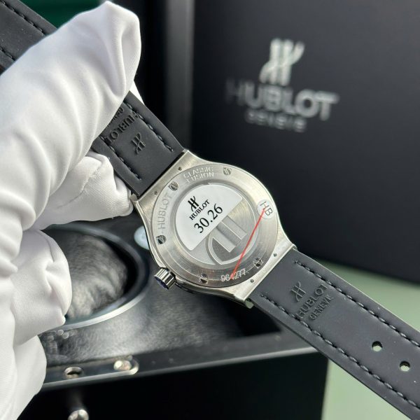 Đồng Hồ Hublot Classic Fusion Replica 11 Nữ Màu Xanh Lá Cây Nhà Máy HB 33mm (2)