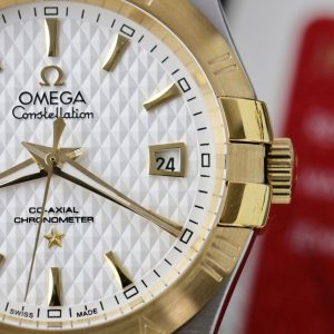 Đồng Hồ Omega Constellation Co-Axial Fake 1 1 Cao Cấp Dây Kim Loại 38mm (2)