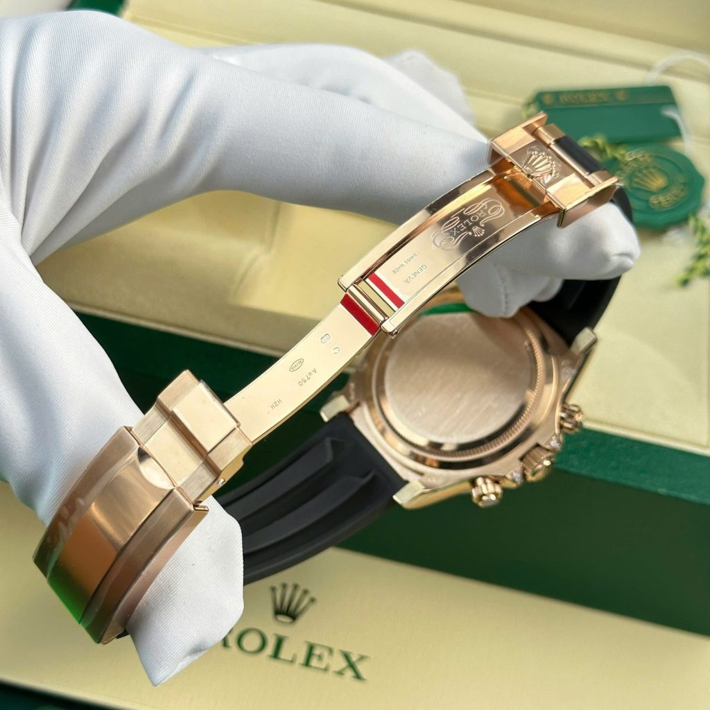 Đồng Hồ Rep 11 Rolex Daytona 126535TBR Mặt Sundust Đính Đá Baguette 40mm (2)