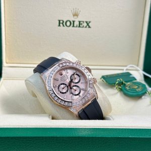 Đồng Hồ Rep 11 Rolex Daytona 126535TBR Mặt Sundust Đính Đá Baguette 40mm (2)