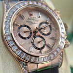 Đồng Hồ Rep 11 Rolex Daytona 126535TBR Mặt Sundust Đính Đá Baguette 40mm (2)