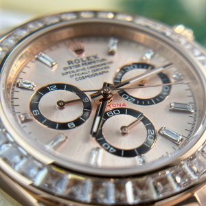 Đồng Hồ Rep 11 Rolex Daytona 126535TBR Mặt Sundust Đính Đá Baguette 40mm (2)