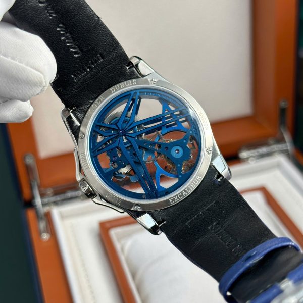 Đồng Hồ Roger Dubuis Excalibur Cobalt Blue RDDBEX0838 Rep 11 Cao Cấp Nhà Máy BBR 42mm (2)