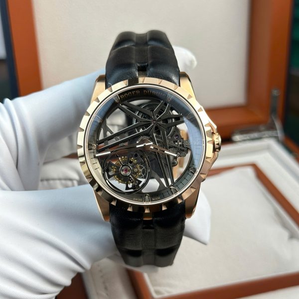 Đồng Hồ Roger Dubuis Replica 11 Excalibur Eon Gold RDDBEX0836 Nhà Máy BBR 42mm (2)