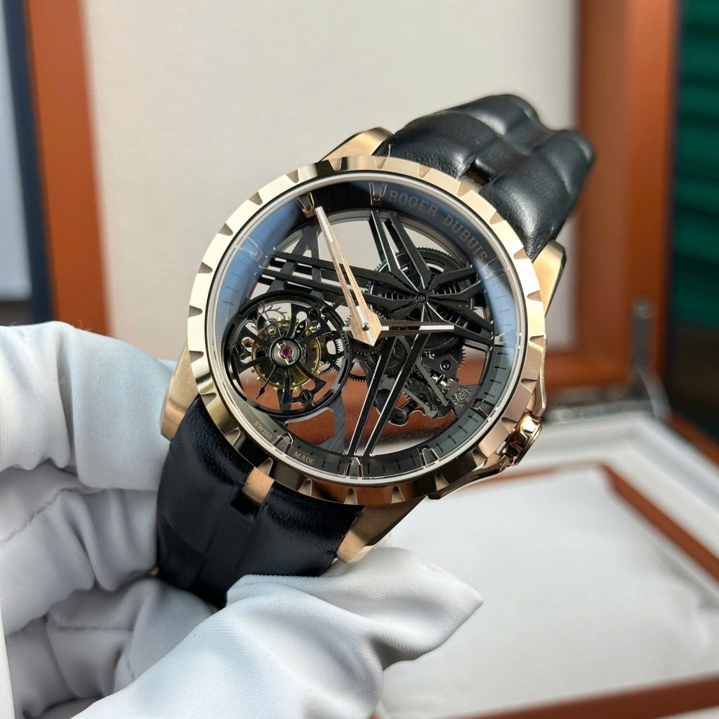 Đồng Hồ Roger Dubuis Replica 11 Excalibur Eon Gold RDDBEX0836 Nhà Máy BBR 42mm (2)