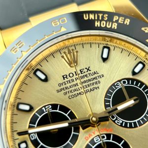 Đồng Hồ Rolex Daytona Chế Tác Bọc Vàng Thật Dây Cao Su 40mm (2)