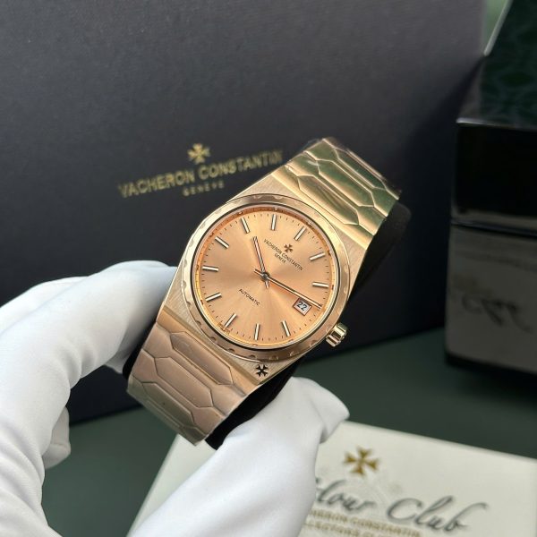 Đồng Hồ Vacheron Constantin Historiques 222 Replica 11 Màu Vàng Hồng Nhà Máy 8F 37mm (2)