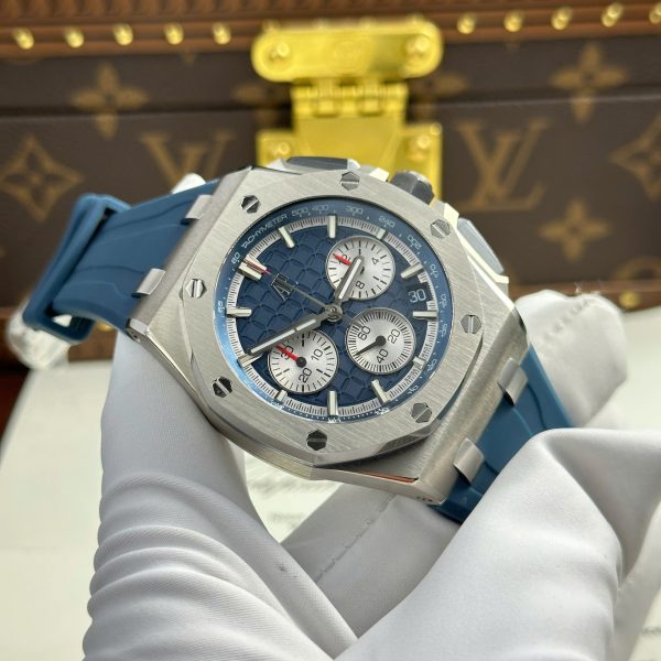 Đồng Hồ Audemars Piguet Royal Oak Offshore Chronograph 26420 Replica 11 Mặt Xanh Nhà Máy APP 43mm (2)