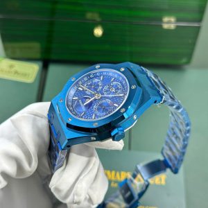 Đồng Hồ Audemars Piguet Royal Oak Perpetual Calendar 26579CS Replica 11 Màu Xanh Nhà Máy BBR 41mm (2)