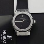 Đồng Hồ Hublot Classic Fusion 40 Years Anniversary Fake Cao Cấp Màu Đen 42mm (2)