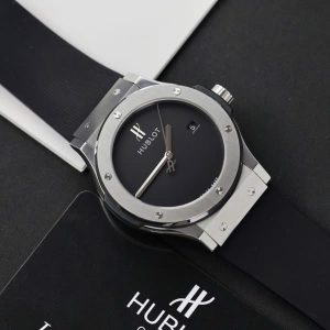 Đồng Hồ Hublot Classic Fusion 40 Years Anniversary Fake Cao Cấp Màu Đen 42mm (2)