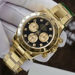 Đồng Hồ Rolex Cosmograph Daytona 116508 Mặt Đen Replica 11 Cao Cấp 40mm (2)