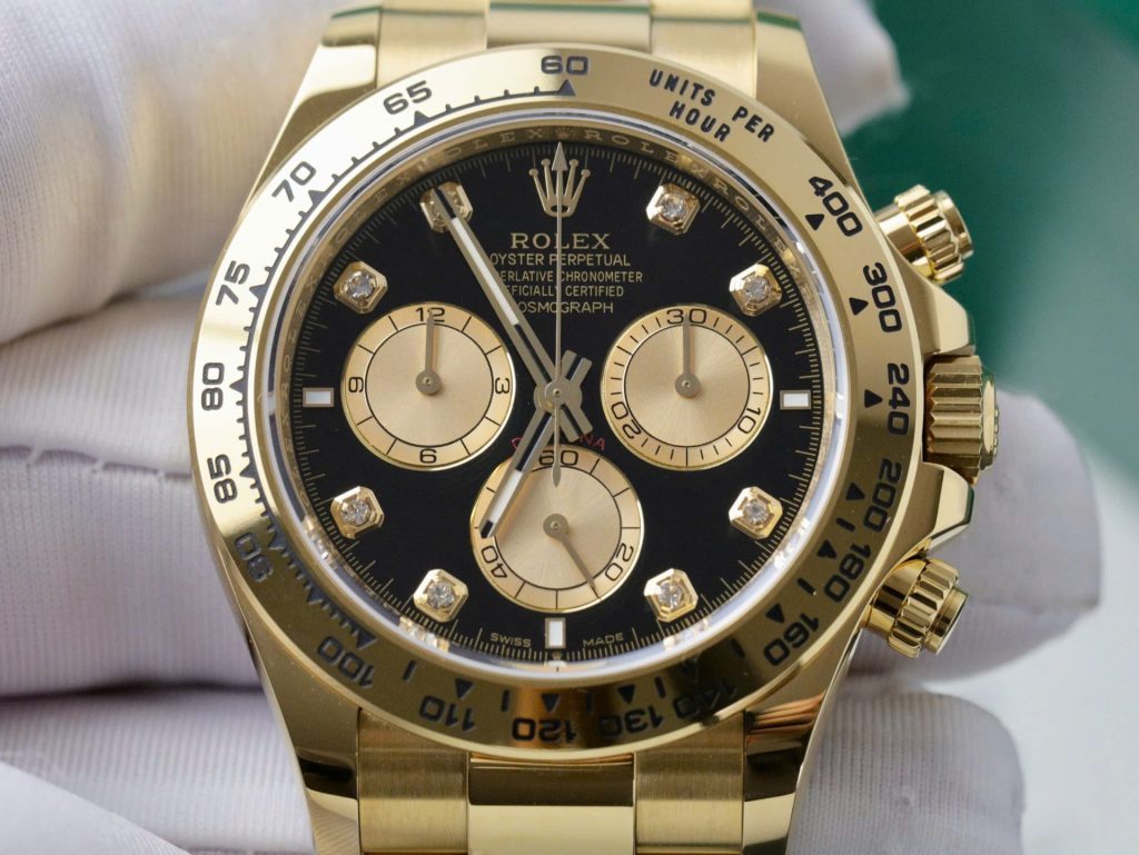 Đồng Hồ Rolex Cosmograph Daytona 116508 Mặt Đen Replica 11 Cao Cấp 40mm (2)