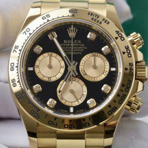 Đồng Hồ Rolex Cosmograph Daytona 116508 Mặt Đen Replica 11 Cao Cấp 40mm (2)