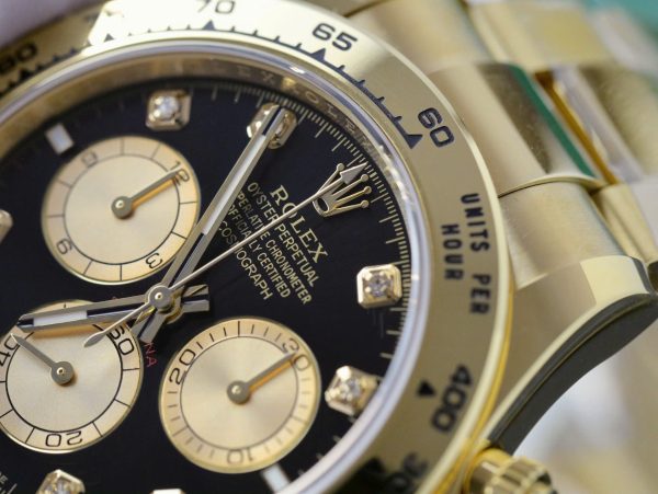 Đồng Hồ Rolex Cosmograph Daytona 116508 Mặt Đen Replica 11 Cao Cấp 40mm (2)