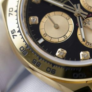 Đồng Hồ Rolex Cosmograph Daytona 116508 Mặt Đen Replica 11 Cao Cấp 40mm (2)