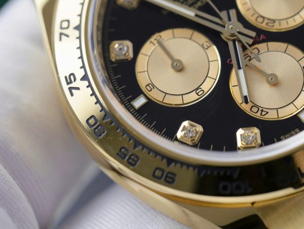 Đồng Hồ Rolex Cosmograph Daytona 116508 Mặt Đen Replica 11 Cao Cấp 40mm (2)