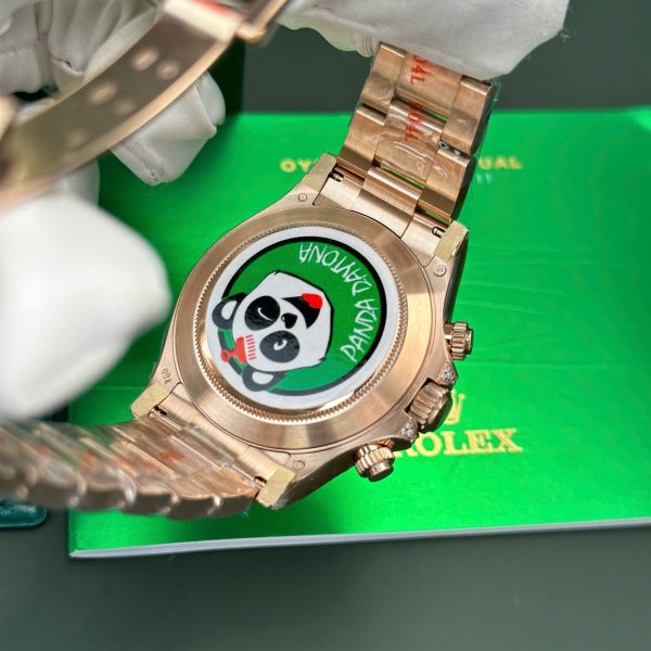 Đồng Hồ Rolex Cosmograph Daytona 116595 Rainbow Replica Đính Đá BTF 40mm (16)