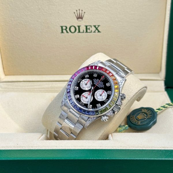 Đồng Hồ Rolex Daytona 116599 Rainbown Replica Cao Cấp Nhất BTF 40mm (10)