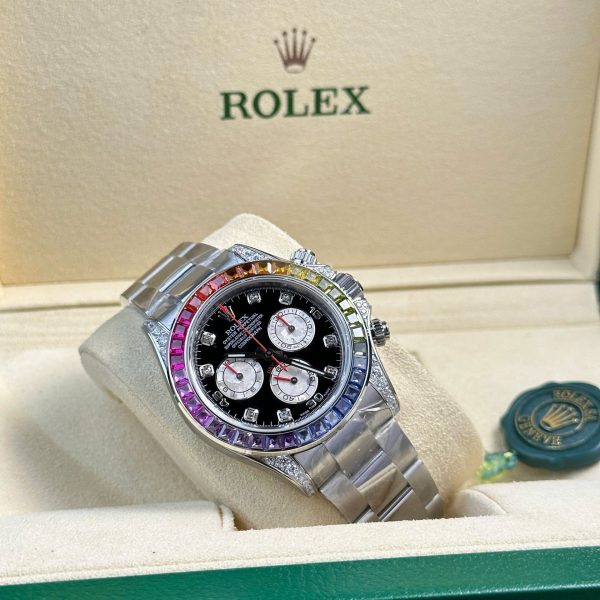 Đồng Hồ Rolex Daytona 116599 Rainbown Replica Cao Cấp Nhất BTF 40mm (10)