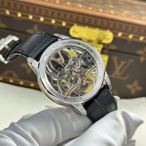 Đồng Hồ Audemars Piguet 26600 Tourbillon Openworked Rep 11 Cao Cấp Dây Da Đen 41mm (2)