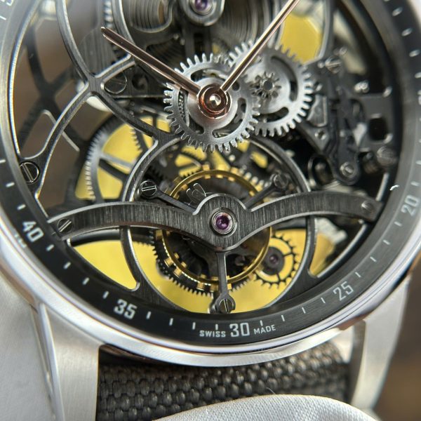 Đồng Hồ Audemars Piguet 26600 Tourbillon Openworked Replica 11 Máy Lộ Cơ 41mm (2)