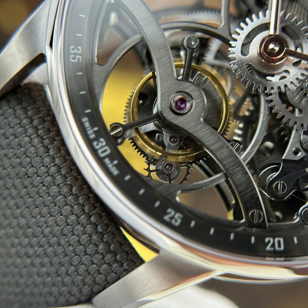 Đồng Hồ Audemars Piguet 26600 Tourbillon Openworked Replica 11 Máy Lộ Cơ 41mm (2)