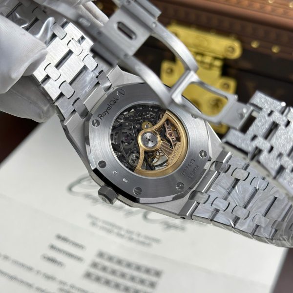 Đồng Hồ Audemars Piguet Royal Oak Frosted 15407 Replica 11 Mặt Lộ Cơ Nhà Máy THB 41mm (2)