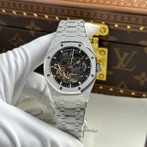 Đồng Hồ Audemars Piguet Royal Oak Frosted 15407 Replica 11 Mặt Lộ Cơ Nhà Máy THB 41mm (2)