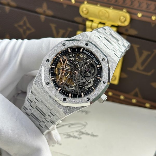 Đồng Hồ Audemars Piguet Royal Oak Frosted 15407 Replica 11 Mặt Lộ Cơ Nhà Máy THB 41mm (2)