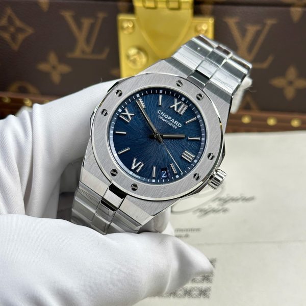 Đồng Hồ Chopard Alpine Eagle 298600 Replica 11 Mặt Xanh Blue Nhà Máy GH 41mm (2)