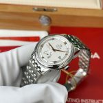 Đồng Hồ Omega De Ville Prestige Power Reserve Rep 11 Mặt Trắng Dây Kim Loại 39 (2)