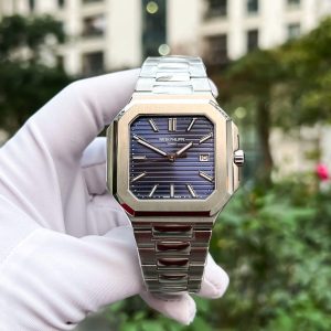 Đồng Hồ Patek Philippe Cubitus 5821 Rep 11 Cao Cấp Mặt Xanh Blue 43mm (2)