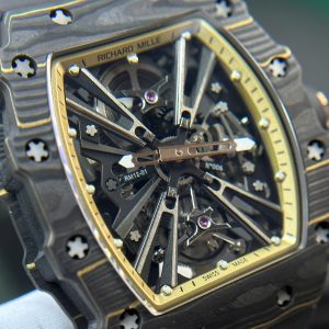 Đồng Hồ Richard Mille Tourbillon RM12-01 Vỏ Carbon TPT Siêu Nhẹ 39 (2)