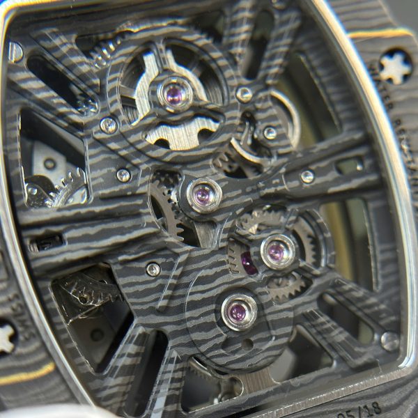 Đồng Hồ Richard Mille Tourbillon RM12-01 Vỏ Carbon TPT Siêu Nhẹ 39 (2)